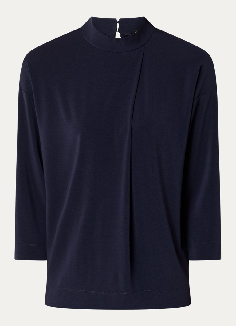 Claudia Sträter Tunic with stand-up collar