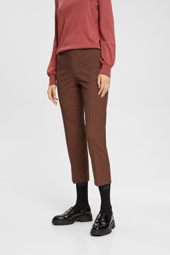 Karohose mit Kick Flare