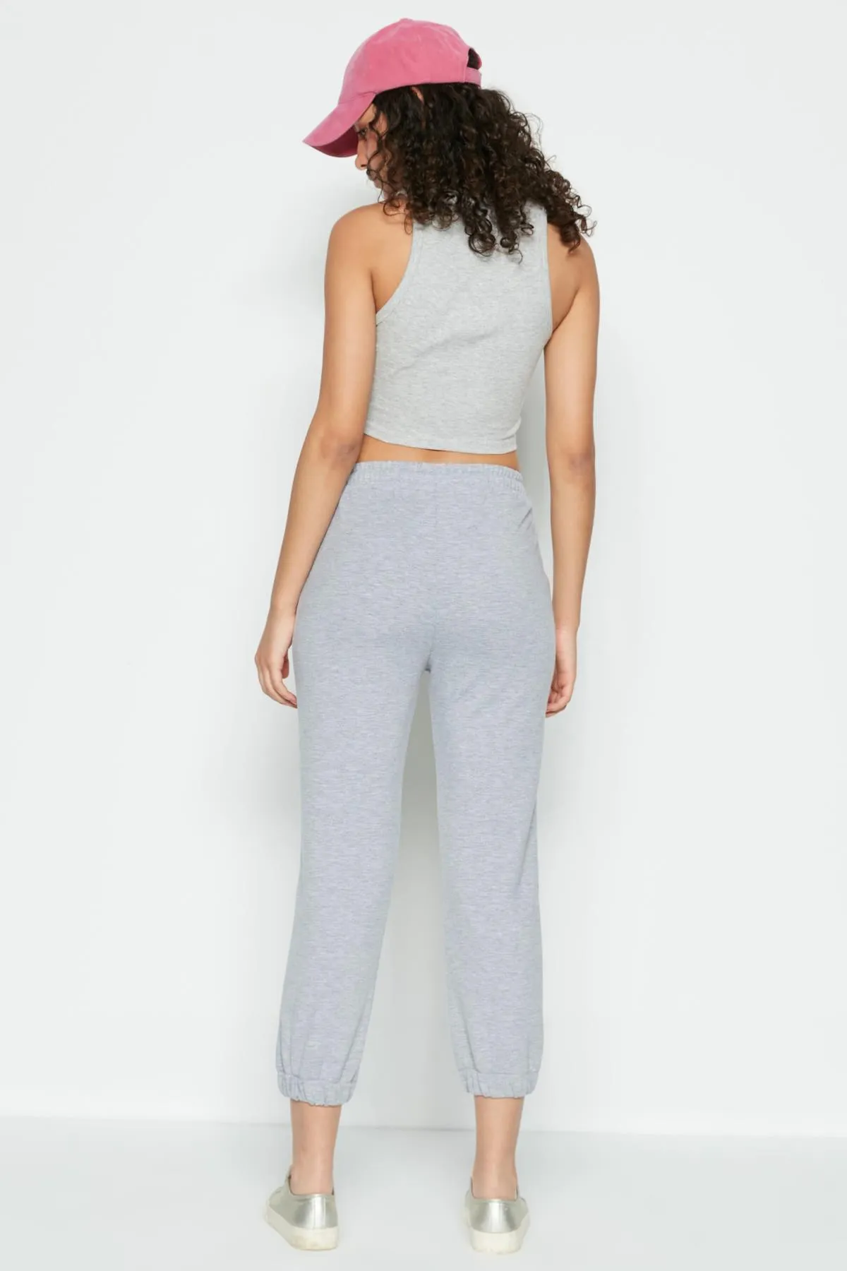 C&City  Jogger Elastic Sports Jogginghose 737 Grau