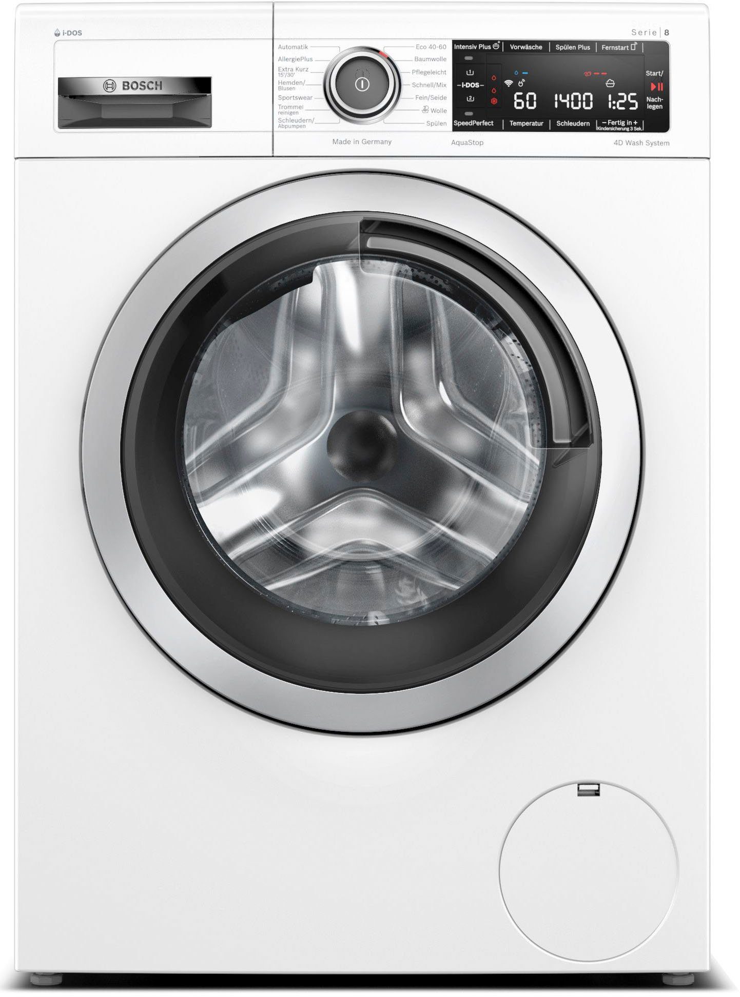BOSCH Waschmaschine Serie 8 WAV28K43, 9 kg, 1400 U/min