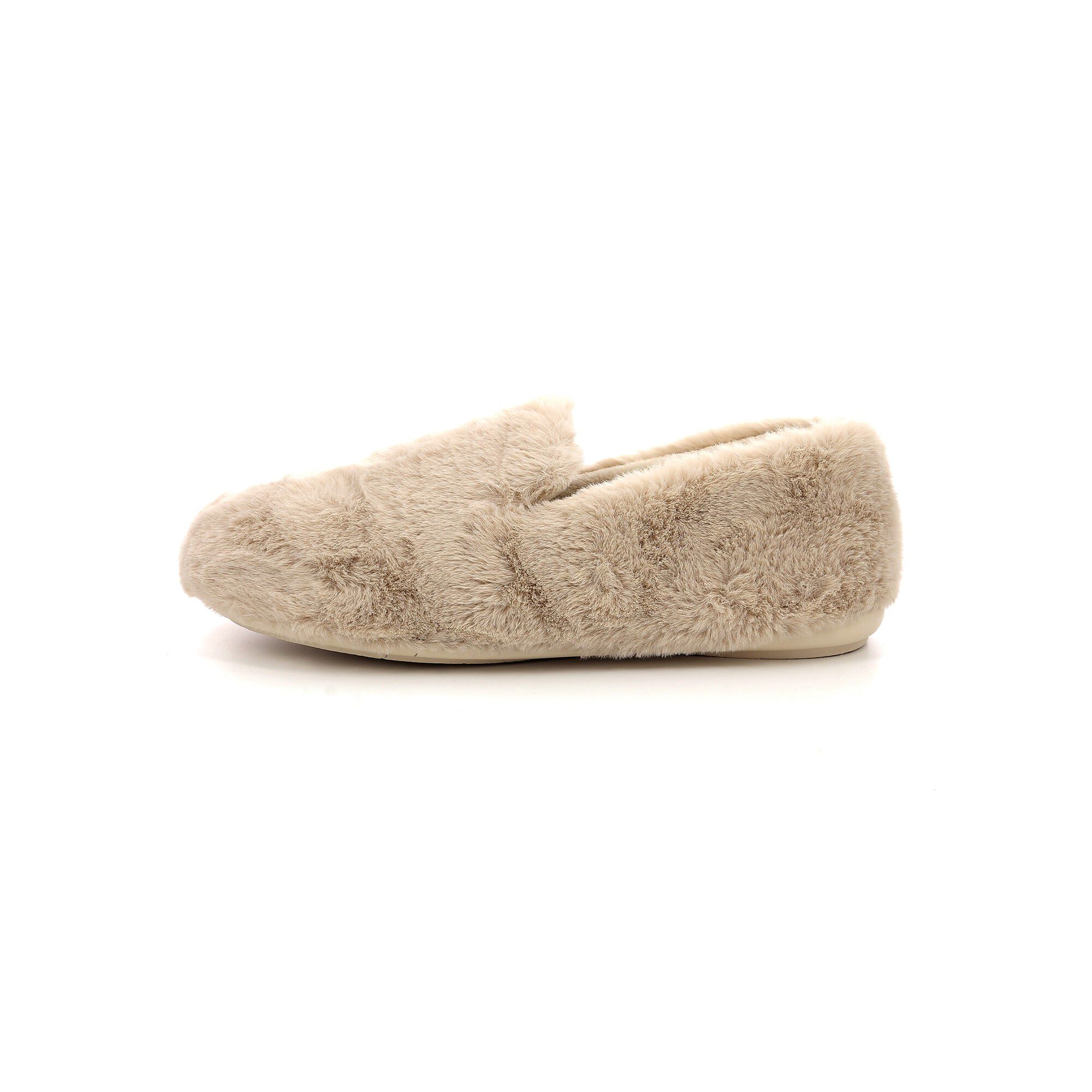 Chaussons femme en fausse fourrure DIM
