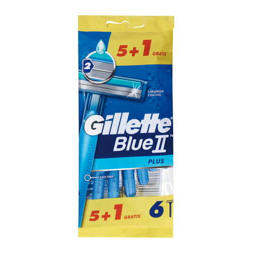 Gillette Blue II Plus 6 kosov
