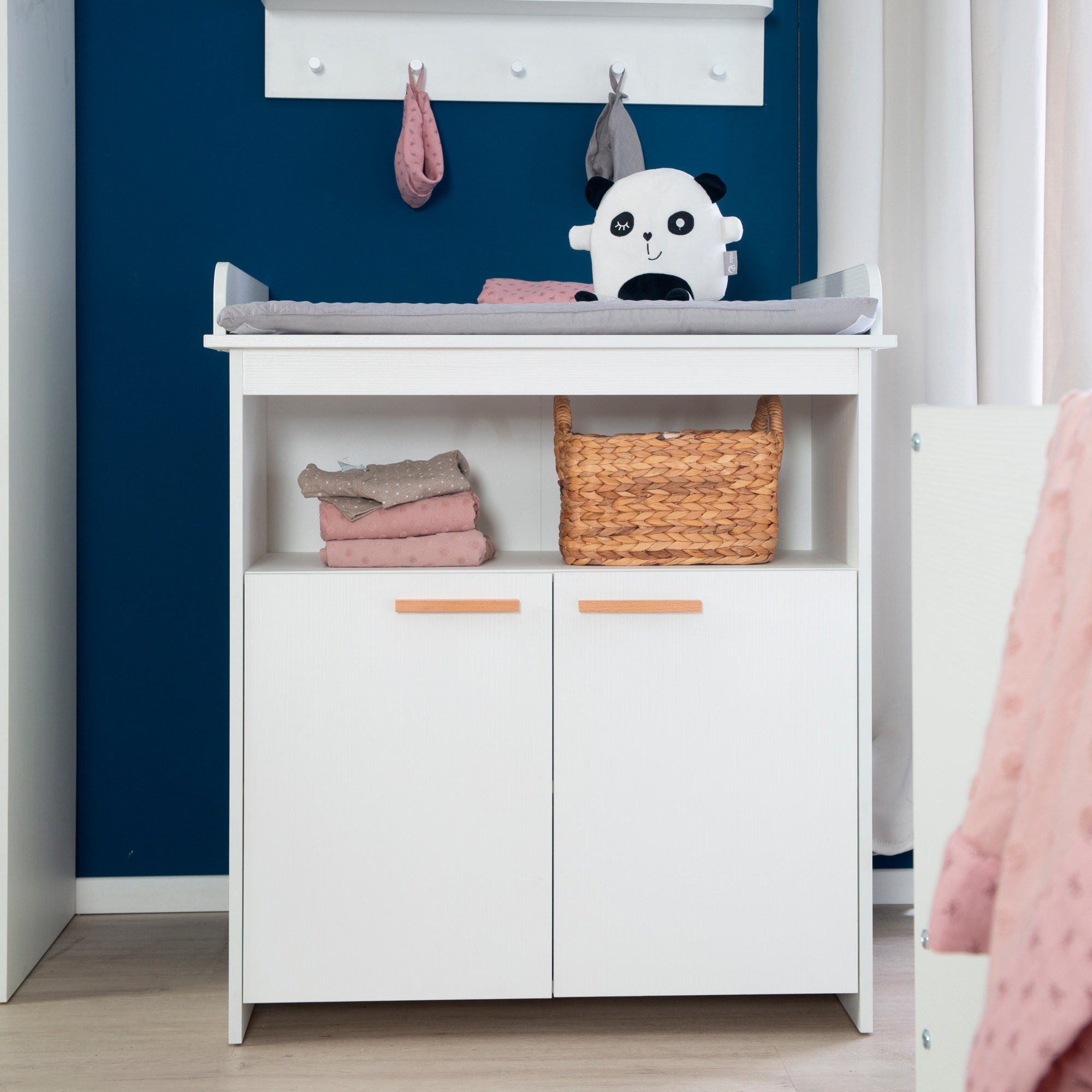 roba® Wickelkommode Anton, 2-türig