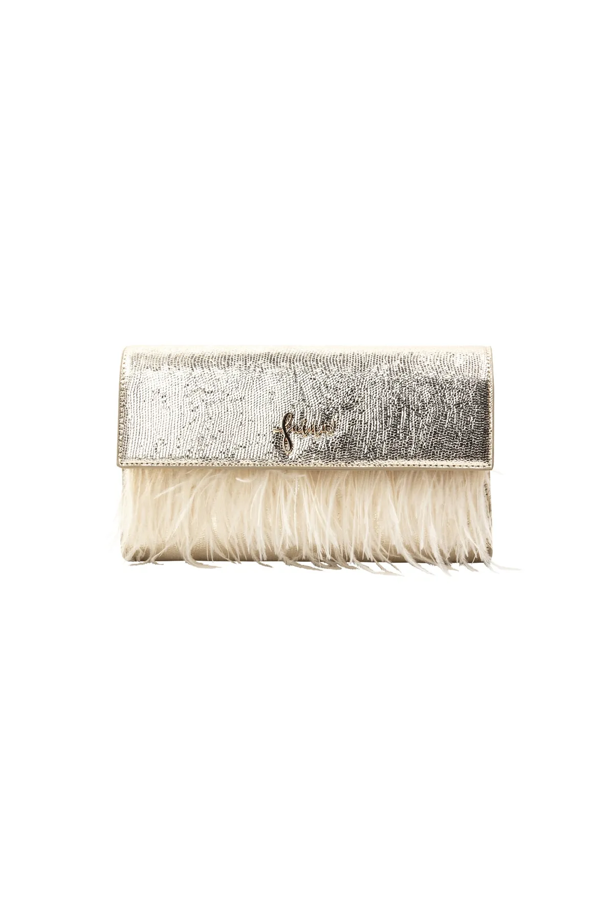 Faina  Clutch - Goldfarben - Unifarben
