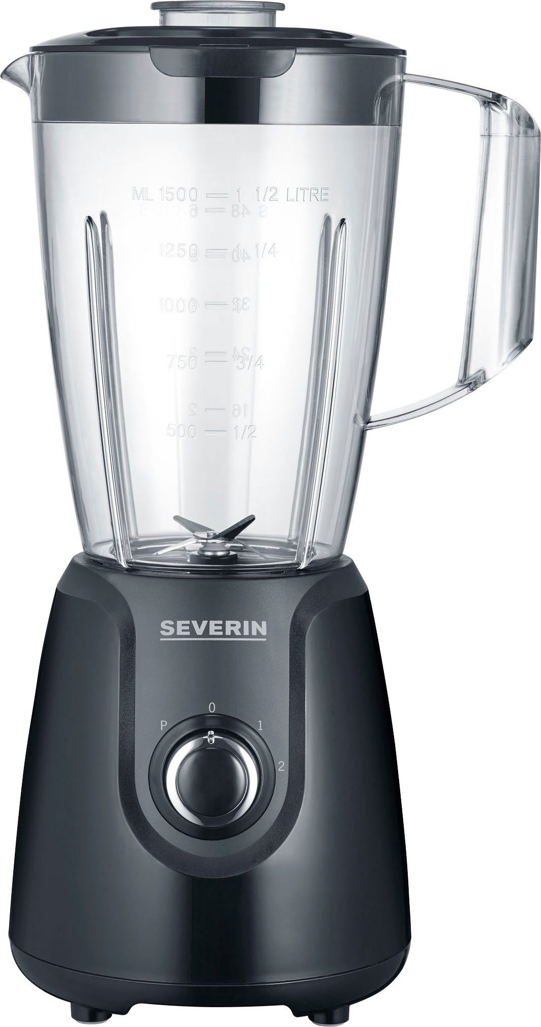 Severin Standmixer SM 3707, 600 W, frischer Vitamingenuss auf Knopfdruck