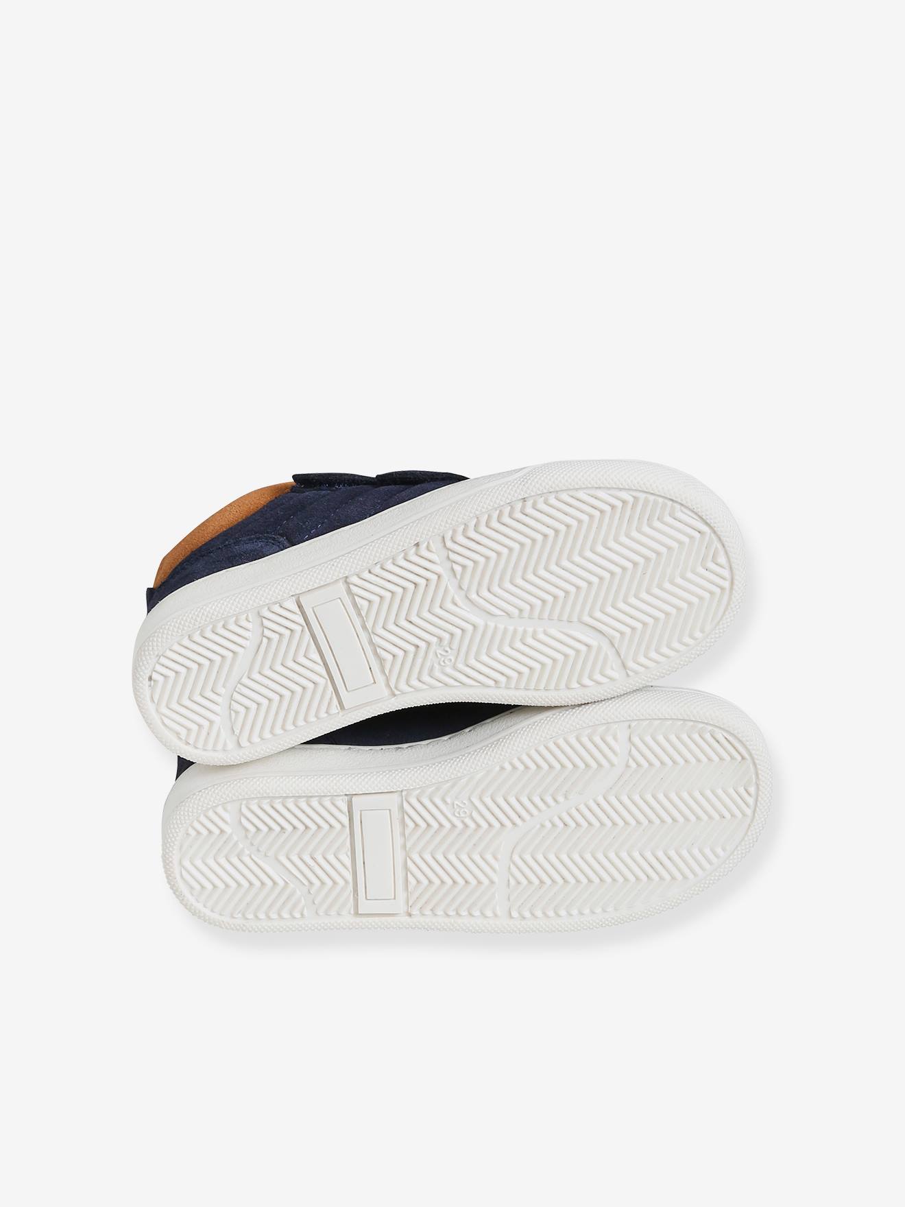 Vertbaudet Jungen Klett-Sneakers - marine
