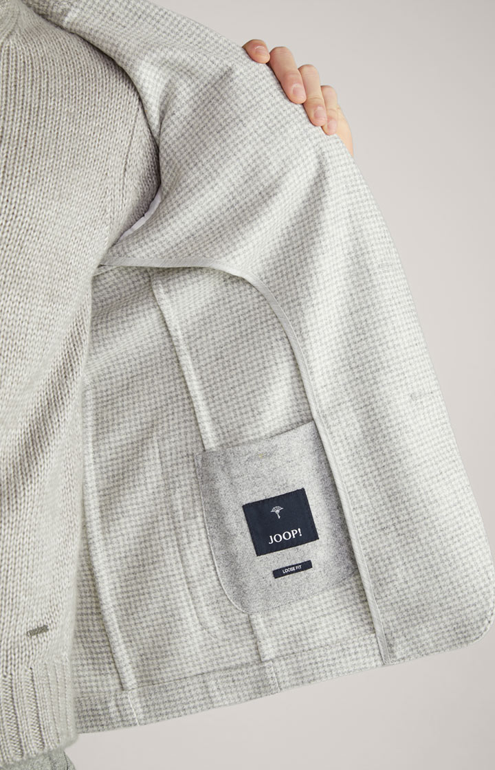 Sakko Laig in Hellgrau/Offwhite