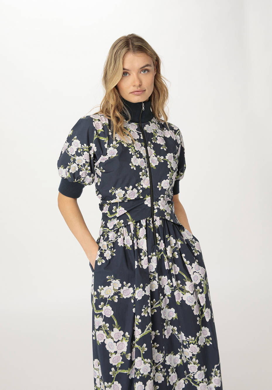 WUNDERKIND X HESSNATUR Kleid aus reiner Bio-Baumwolle