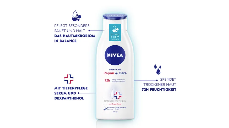 NIVEA Bodylotion Rapair & Care 400 ml