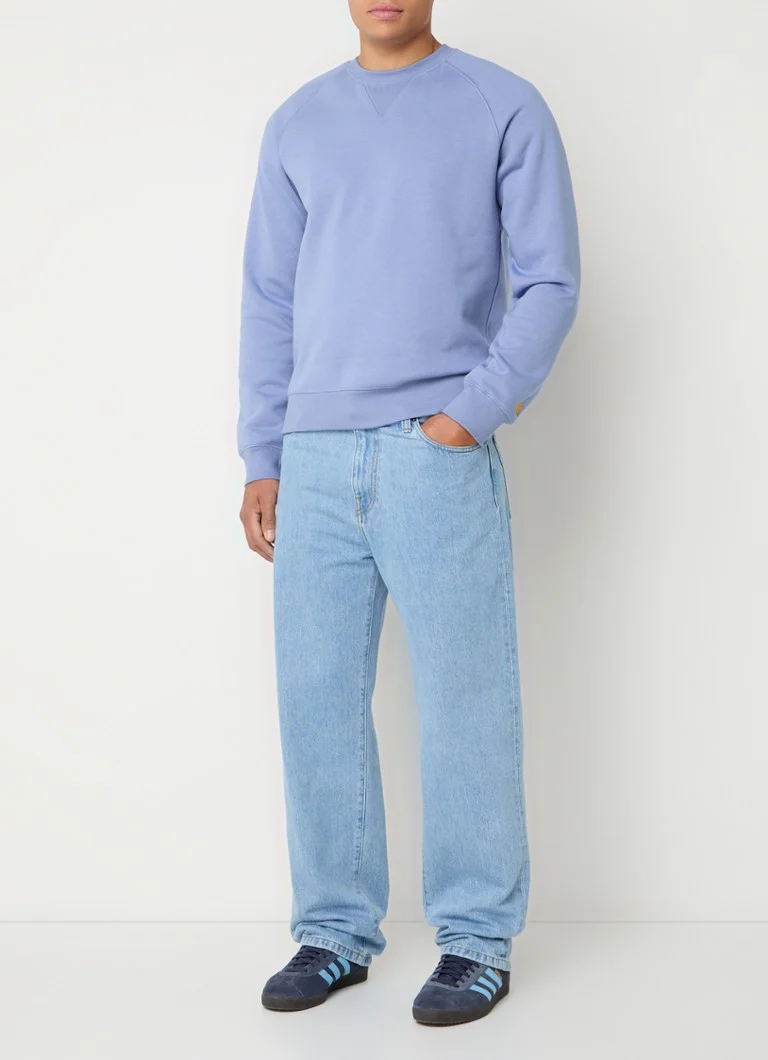 Jeans Carhartt WIP Aaron a gamba dritta con tasche laterali