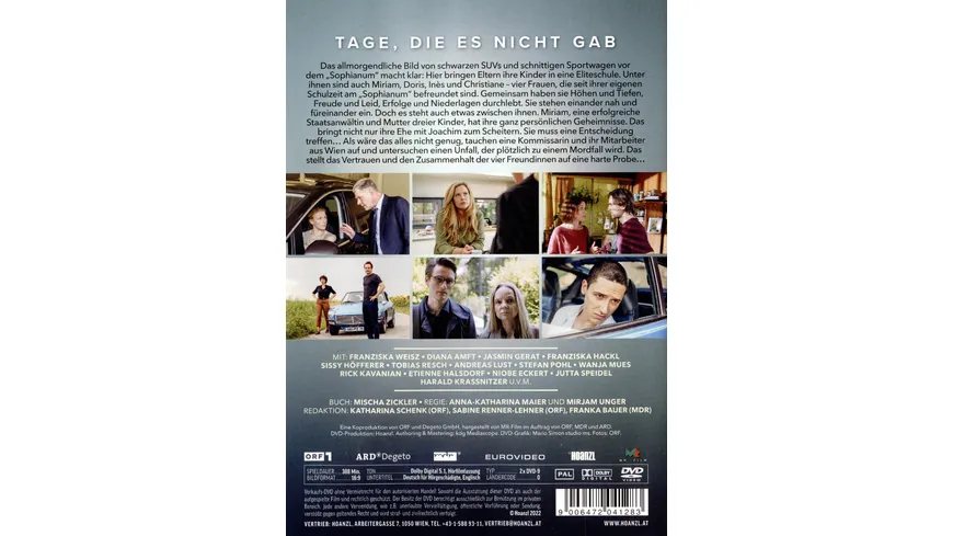 Tage, die es nicht gab  - Stille Wasser sind tödlich  [2 DVDs]