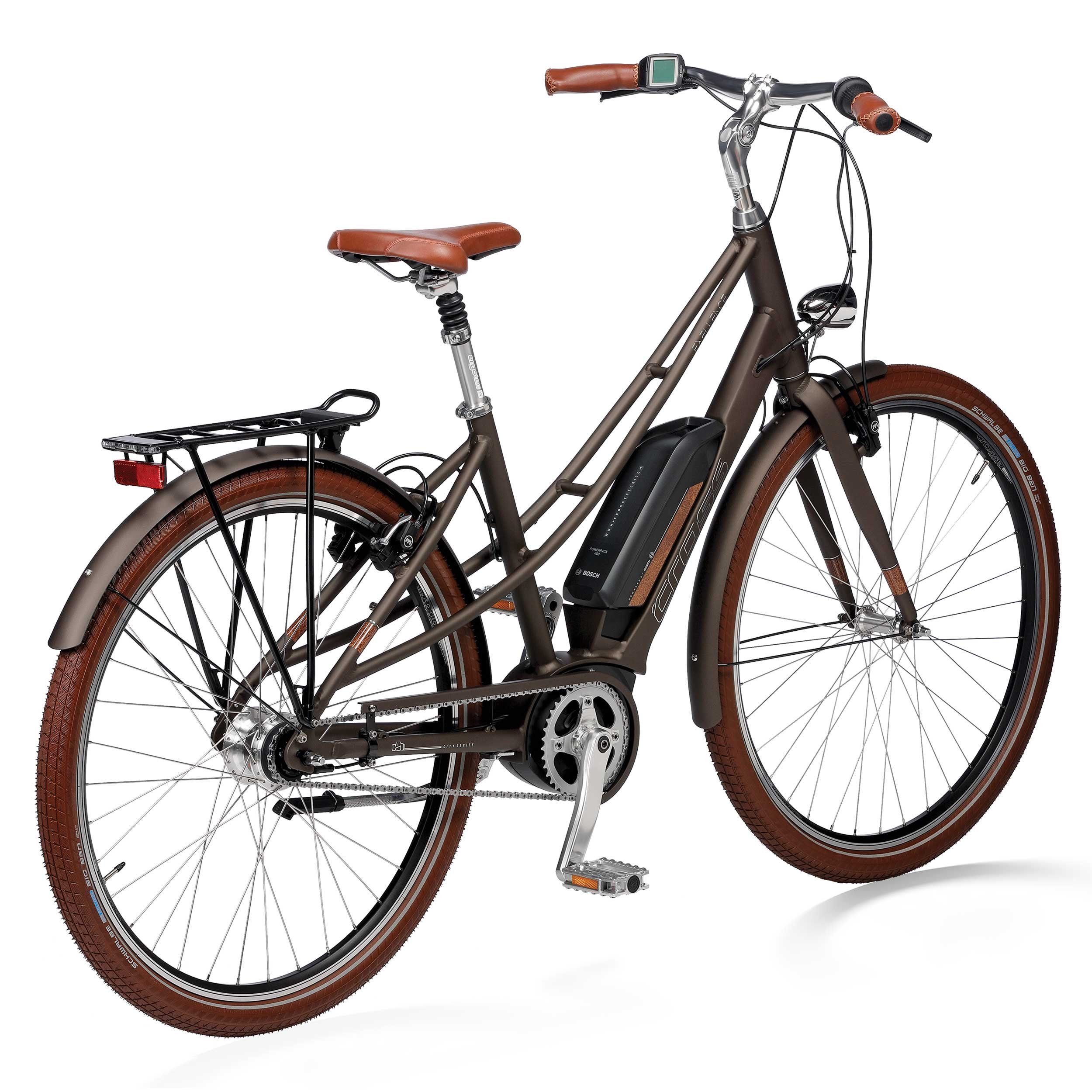 Airtracks E-Bike 28 Zoll Damen City E-Bike BOSCH Excellence Active Line Plus 400 Wh, 7 Gang, Nabenschaltung, Mittelmotor, 400,00 Wh Akku, City Fahrrad VINTAGE FRAME Shimano NEXUS 48cm 53cm 2023