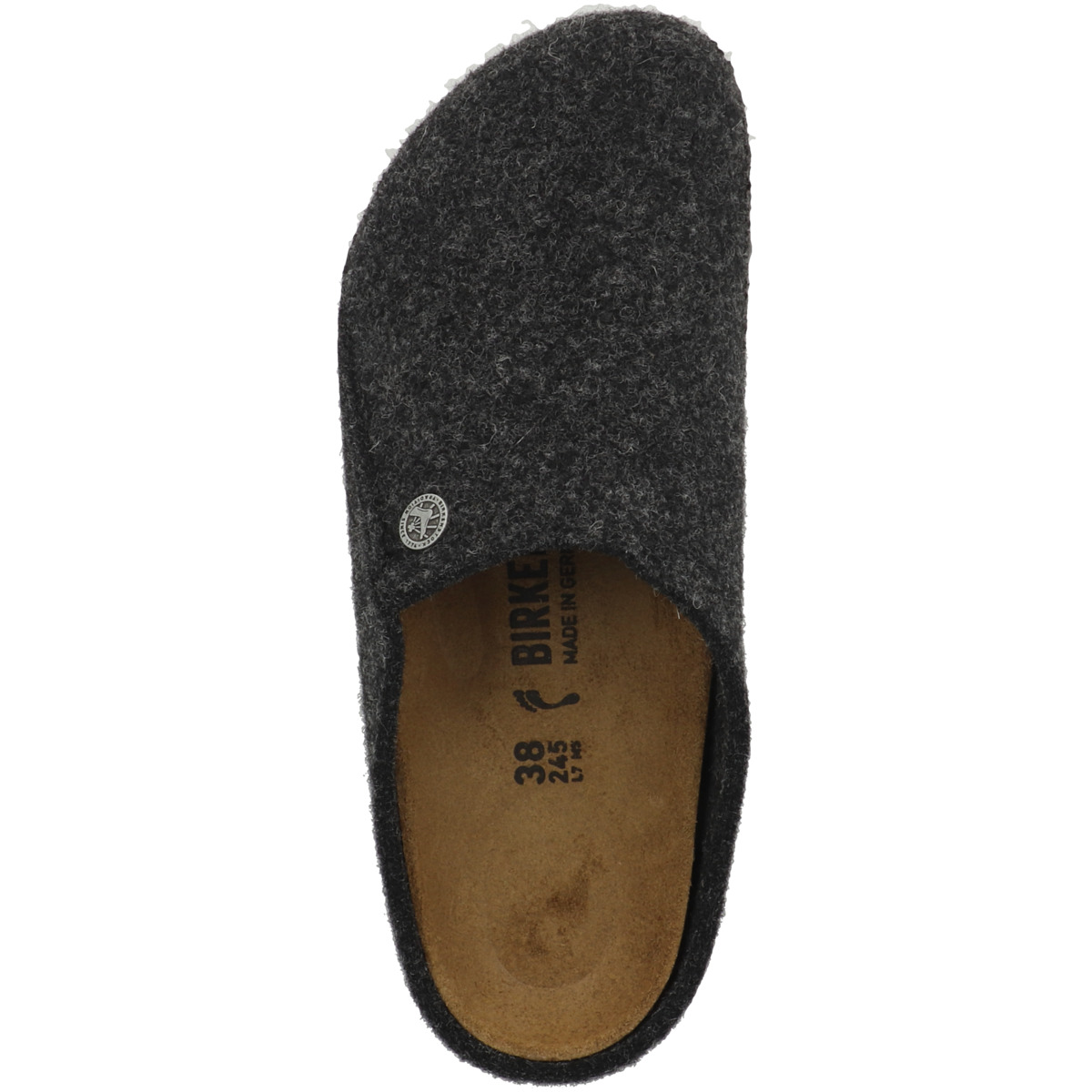 Birkenstock Zermatt Soft Filz Clogs dunkelgrau