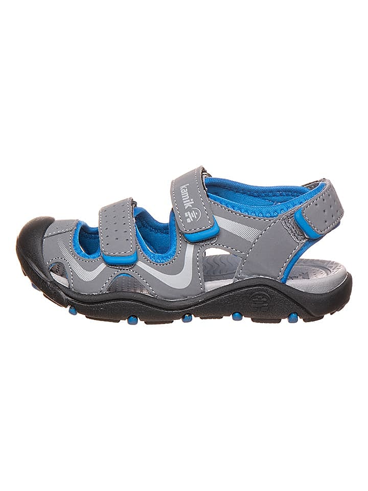 Kamik Halbsandsandalen in Hellgrau/ Hellblau günstig kaufen 30