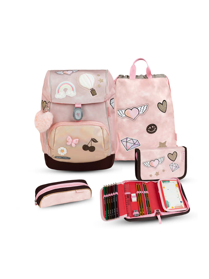 Belmil Premium Comfy Plus Glam Schulranzen Set 5tlg. günstig kaufen onesize