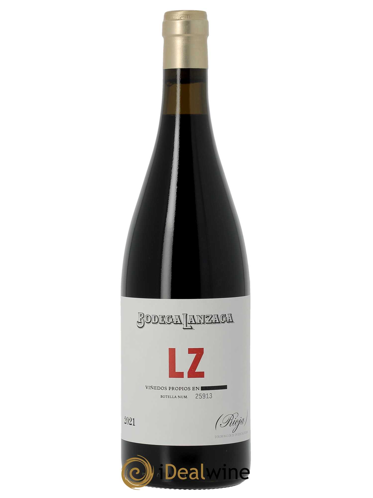 Rioja LZ Telmo Rodriguez - Bodega Lanzaga  2021 - Lot de 1 Bouteille