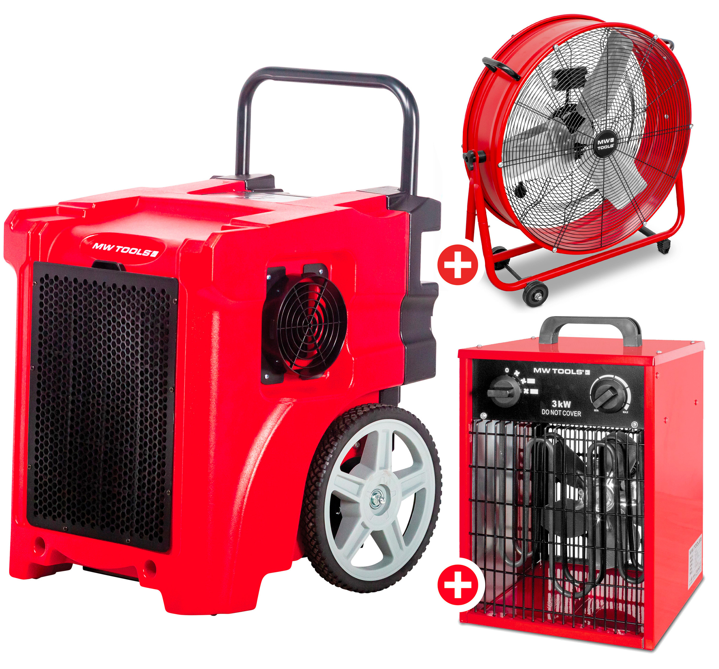 Metal Works 722313698 BDP50SETAH Byggetørrer PE 50L/dag + udluftning MV600L+ WEL33