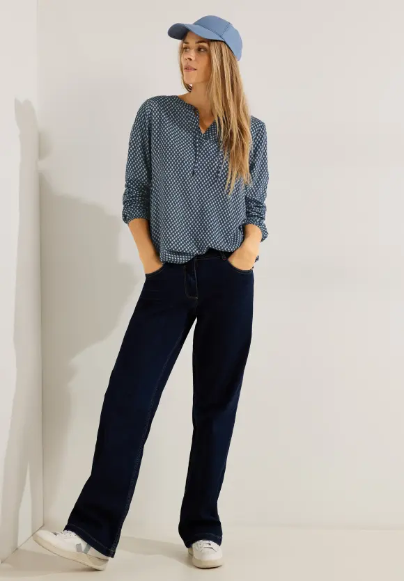 CECIL Bluse mit Minimalprint
