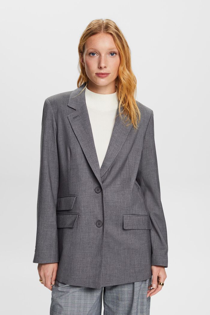 Blazer aus Wollmix