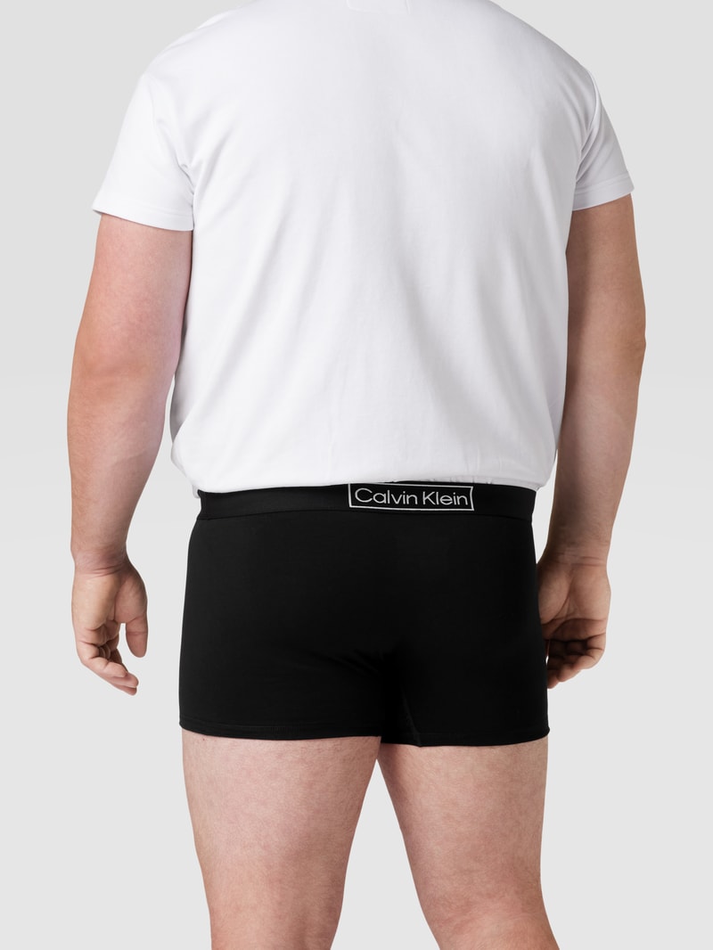 PLUS SIZE Trunks mit Stretch-Anteil in schwarz