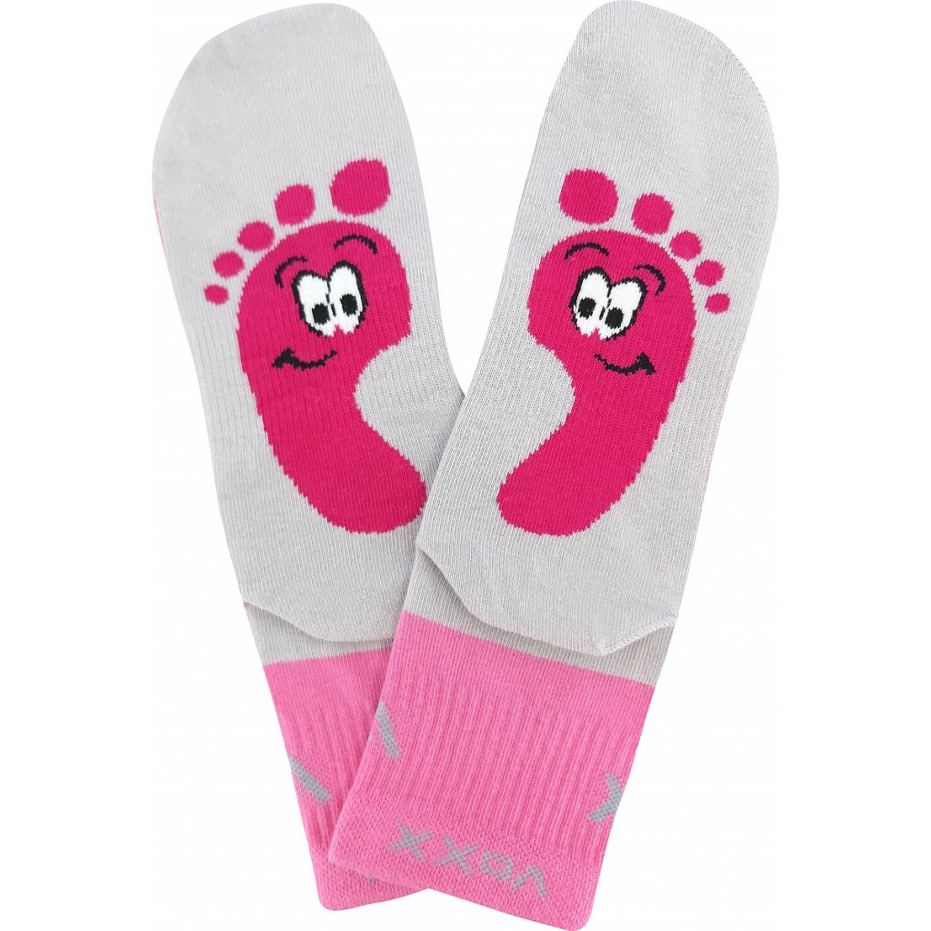 Voxx Barefootik Mix B Girls Barfußsocken, 3 Paare