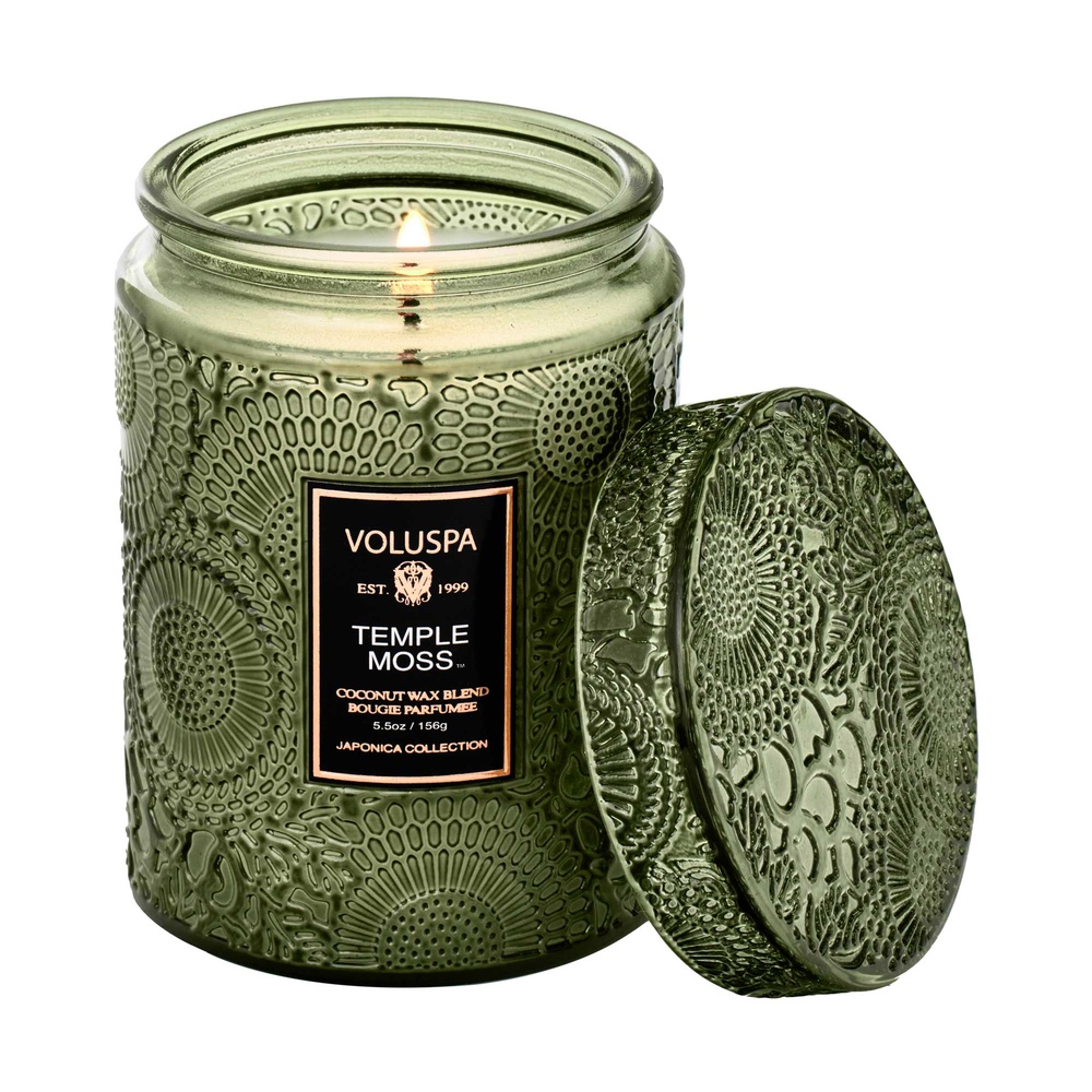 voluspa Temple Moss Small Jar BOUGIE