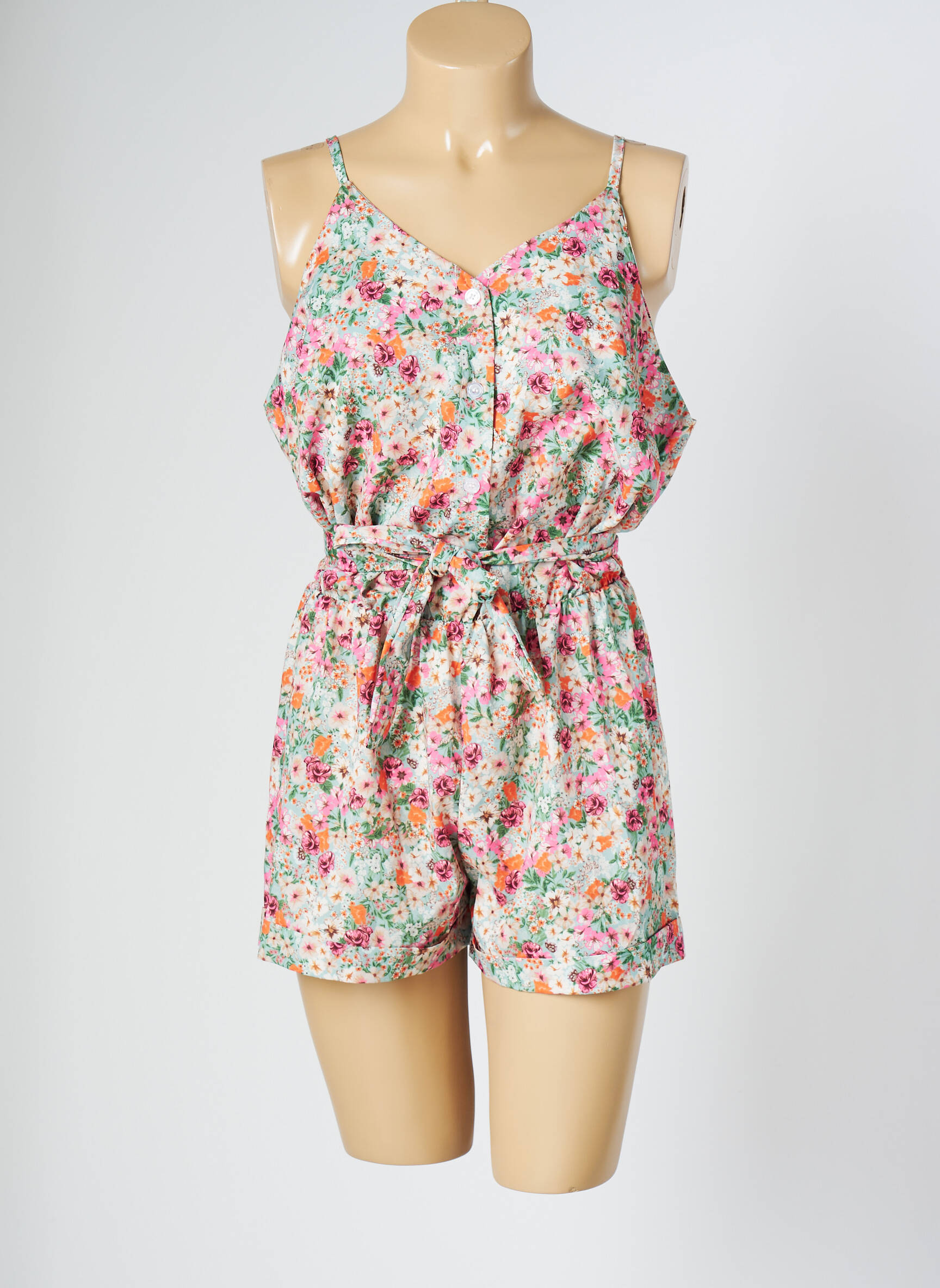 Latino Combi Shorts Femme couleur vert