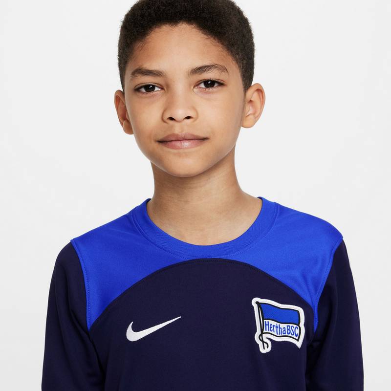 Nike Hertha BSC 22-23 Auswärts Teamtrikot Kinder
