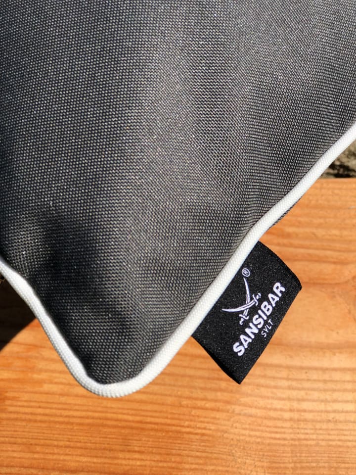 Sansibar Outdoor-Kissen mit Füllung in Anthrazit/Offwhite, 45x45 cm günstig kaufen 45x45 cm