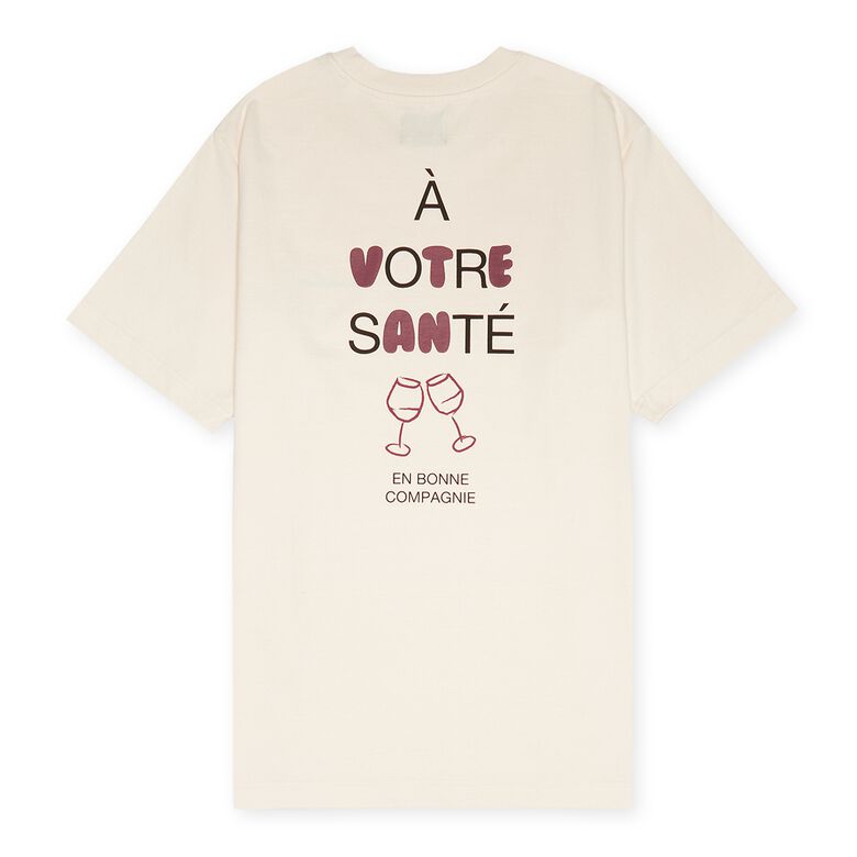 solebox A Votre Sante Tee beige
