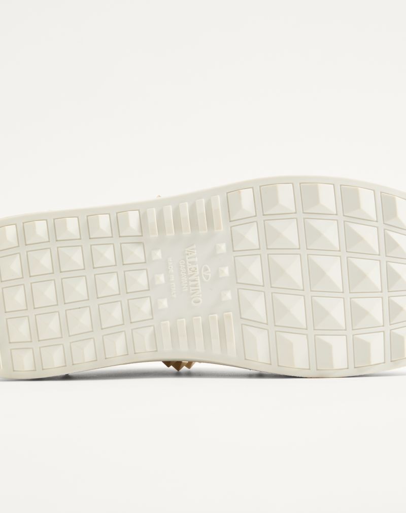 Baskets en cuir de veau Flatform Rockstud Untitled