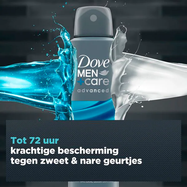 Dove Men  Care Advanced Clean Comfort Antitranspirant Deodorant Spray 150ml