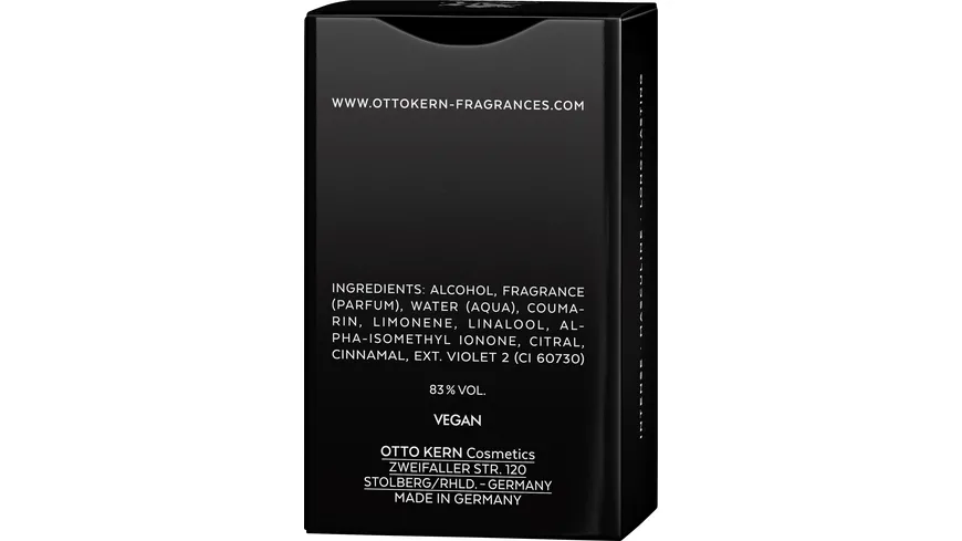 OTTO KERN ULTIMATE BLACK Eau de Parfum 30 ml