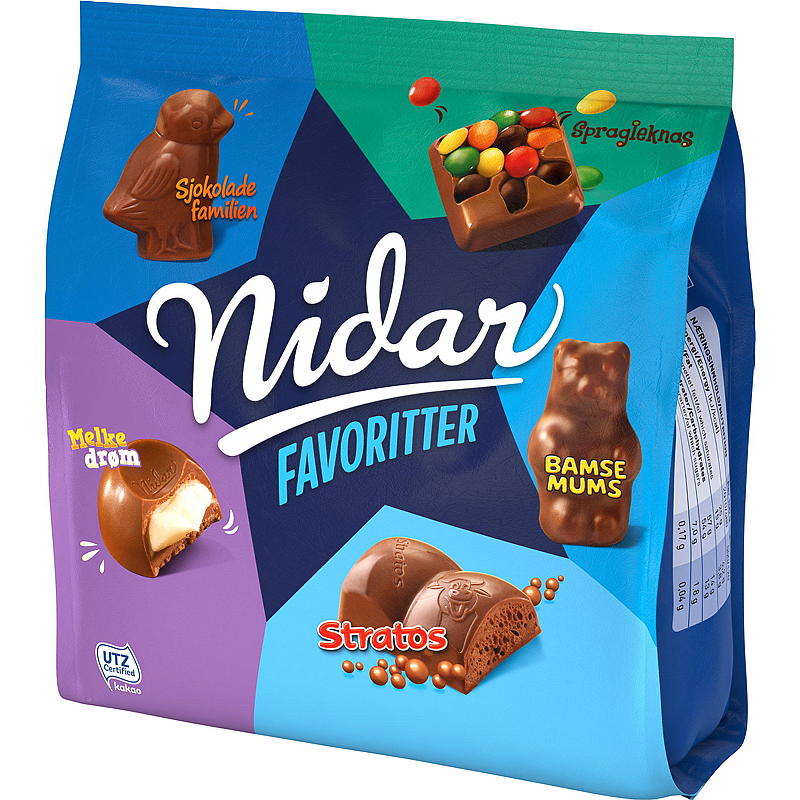 Nidar Nidar favoritter 300 g Stratos