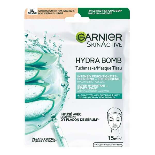Garnier SkinActive Hydra Bomb -kudosnaamio