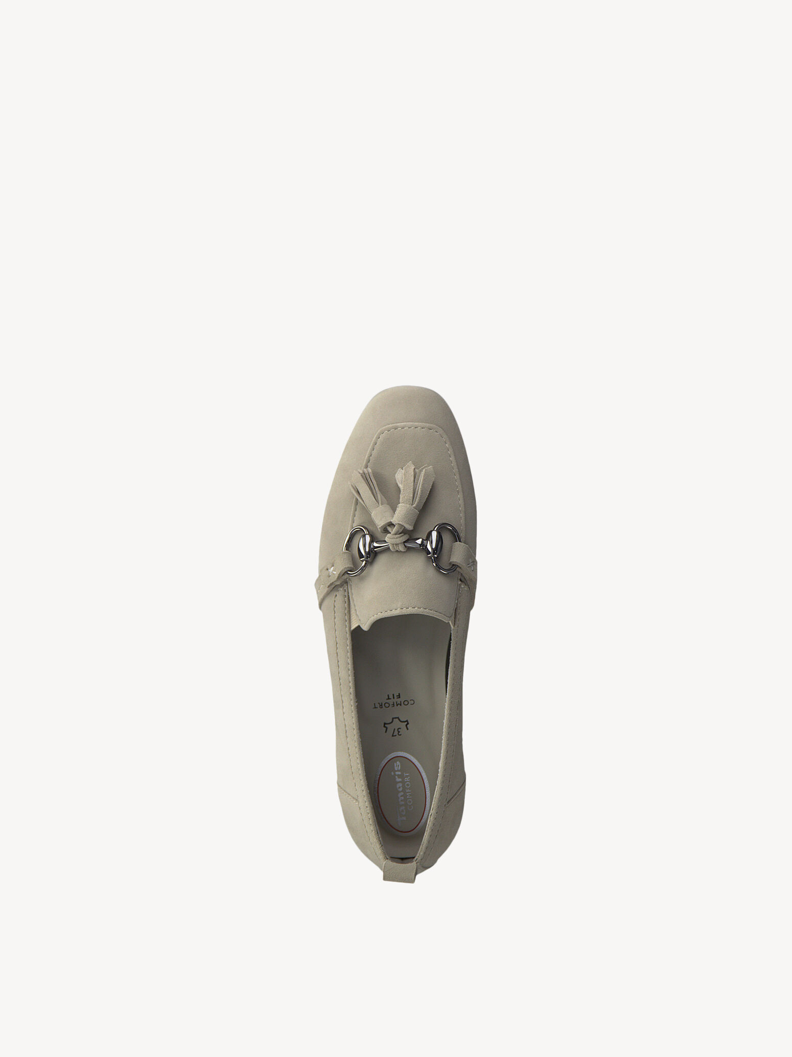 Slipper en cuir - beige