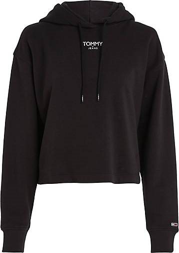 TOMMY-JEANS Damen Hoodie TJW ESSENTIAL LOGO HOODIE Relaxed Fit