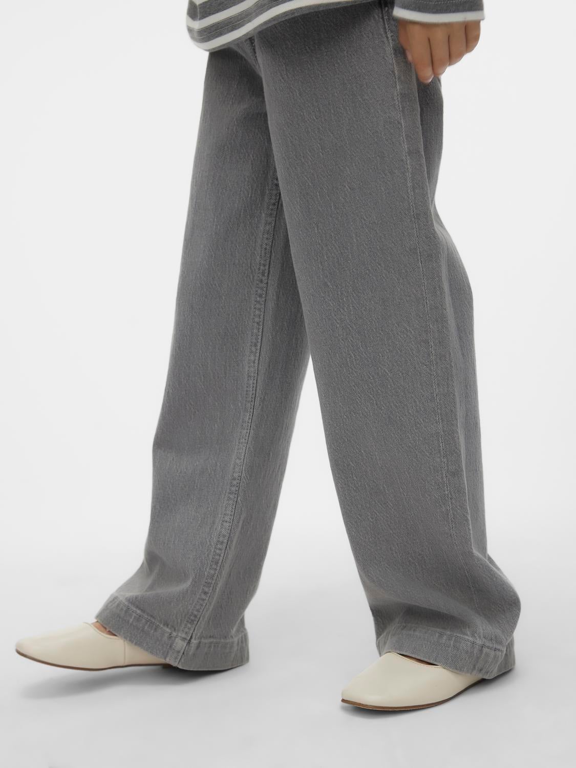 VMKENYA Hohe Taille Weit geschnitten Jeans