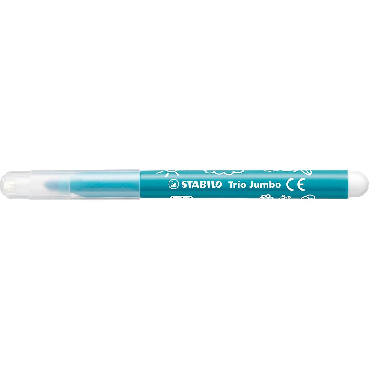 Filzstifte Trio Jumbo, 12 Farben