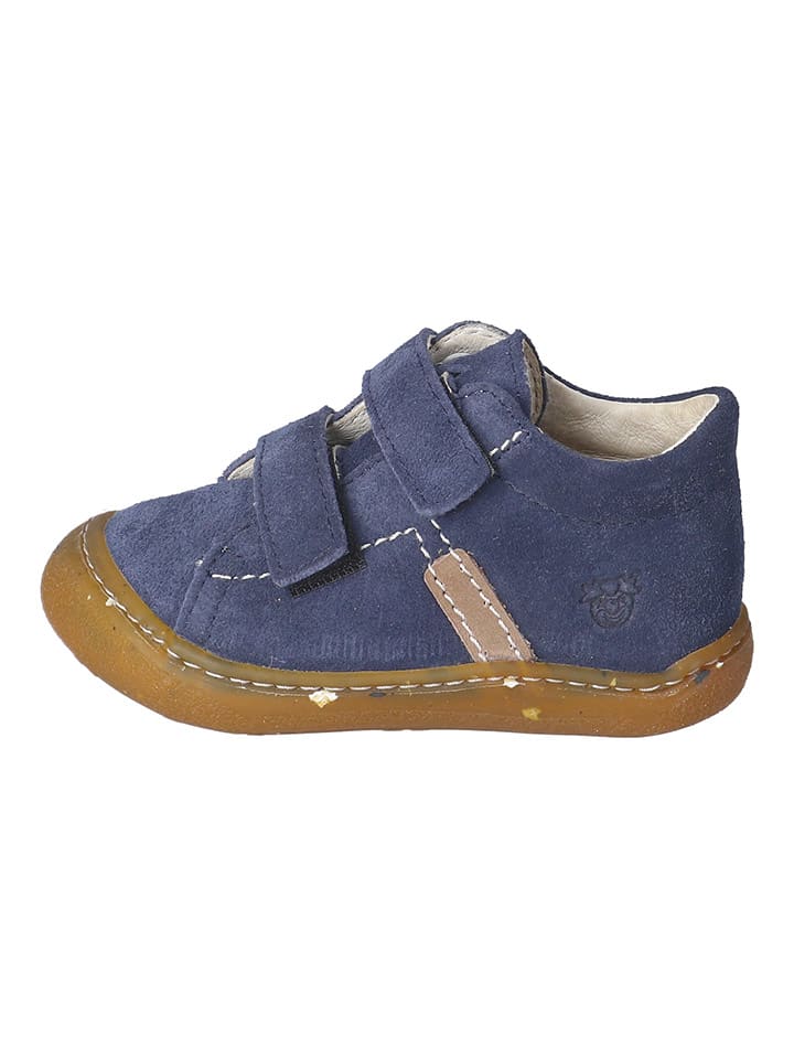 PEPINO Leder-Sneakers in Dunkelblau günstig kaufen