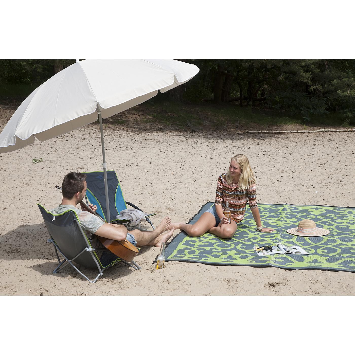 Bo-Camp Oriental 200 x 180 cm grass Chill-Matte