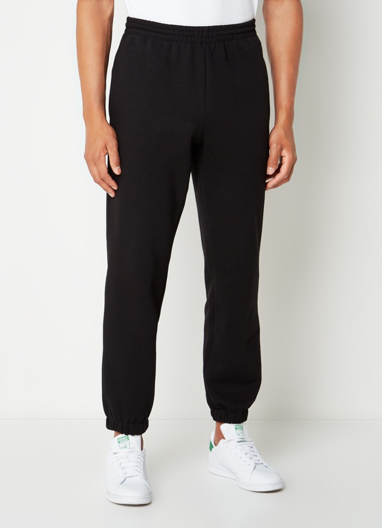 Lacoste Tapered fit joggingbroek met logobordour