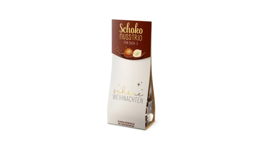 Geschenk für Dich Schokonuss-Trio Kristall 90 g