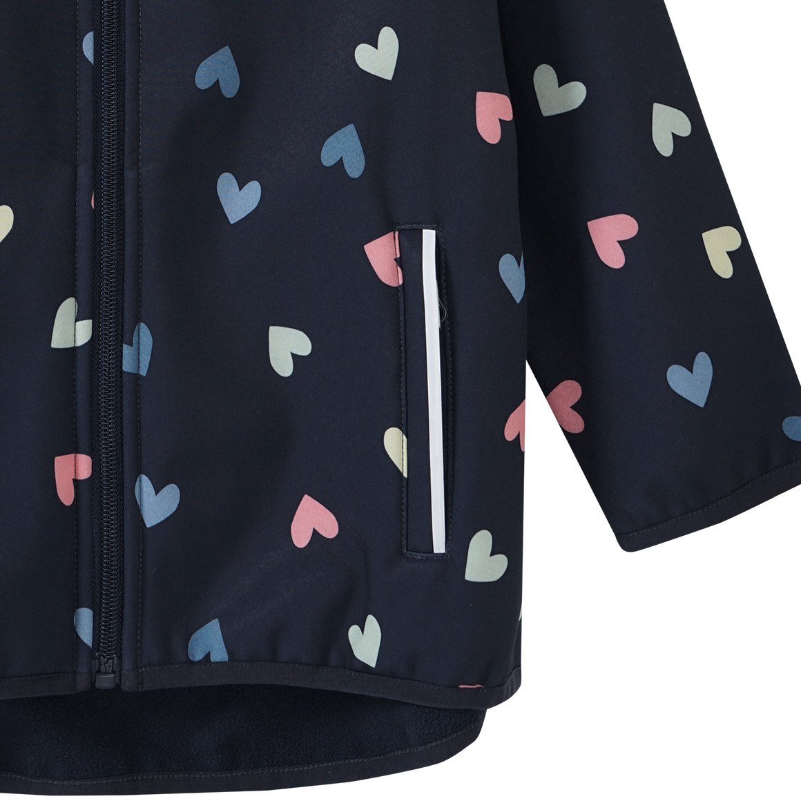 Mädchen Softshelljacke mit Kapuze