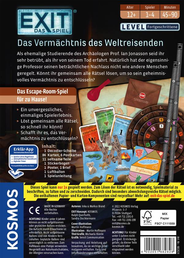 EXIT - Das Vermächtnis der Weltreisenden
