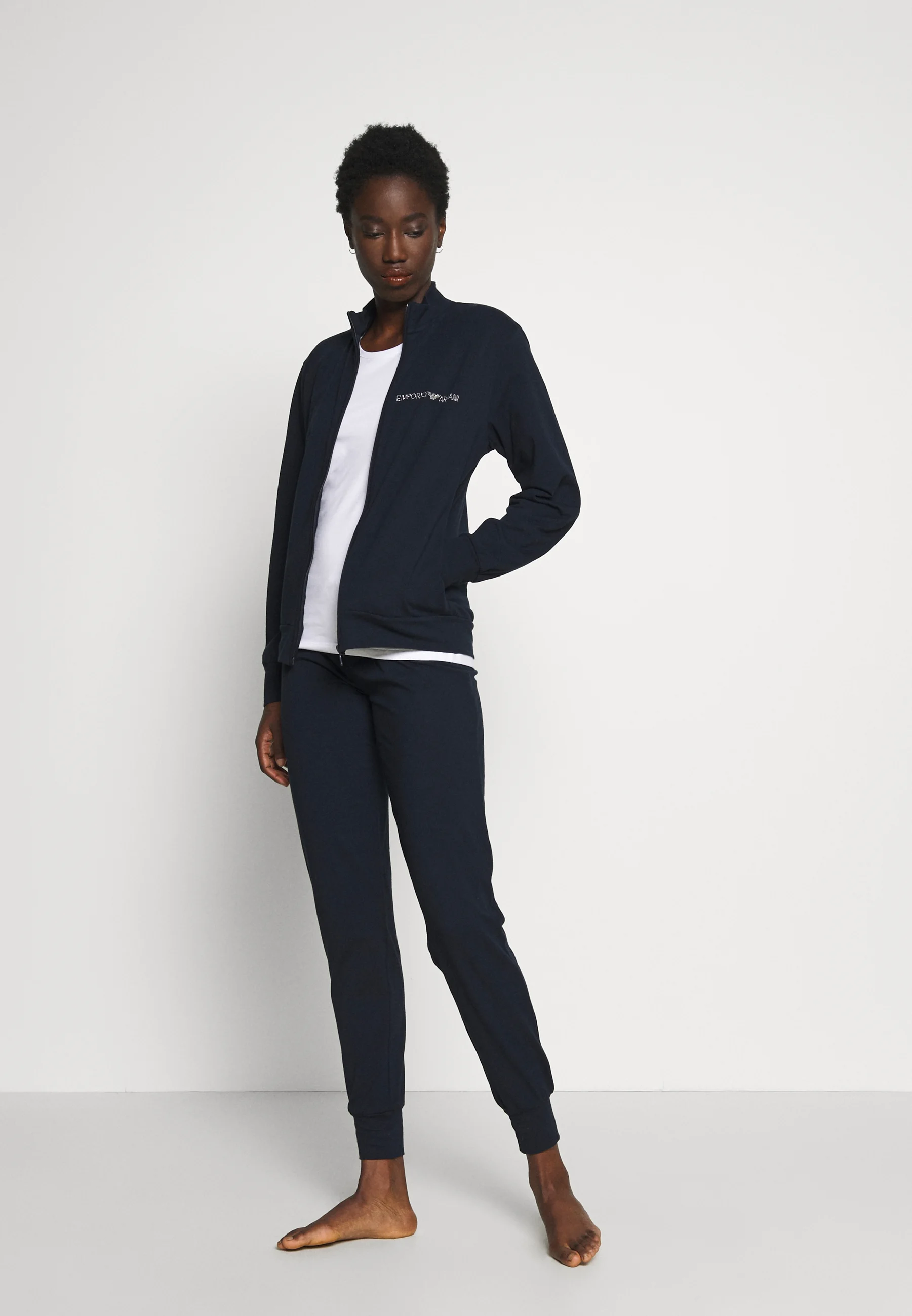 Conjunto de chaqueta y pantalón con puños Emporio Armani - Pijamas