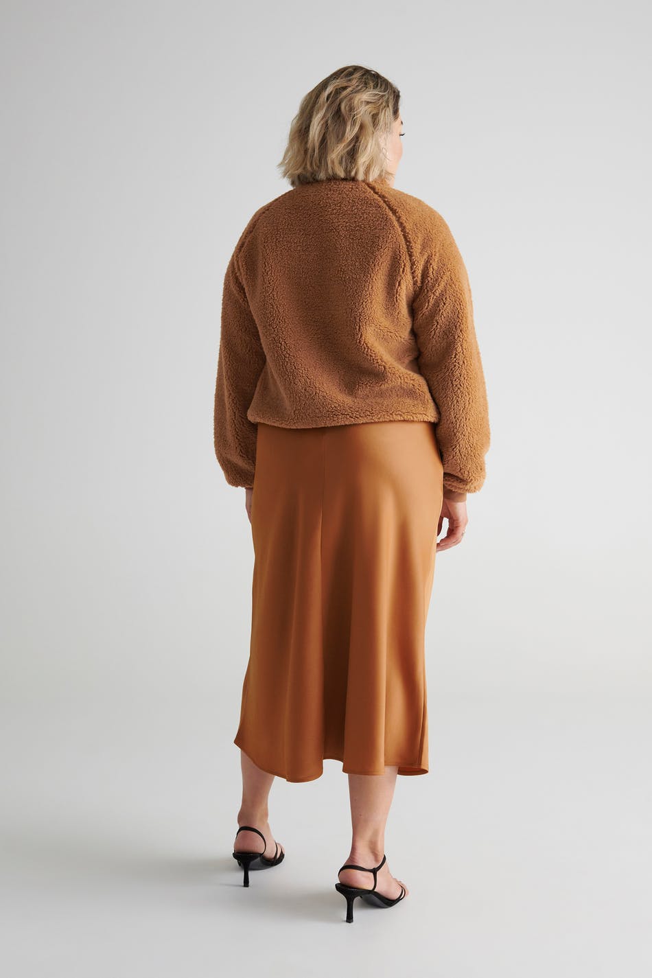 Me satin skirt