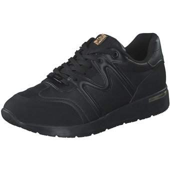 MEXX Schnürsneaker in schwarz
