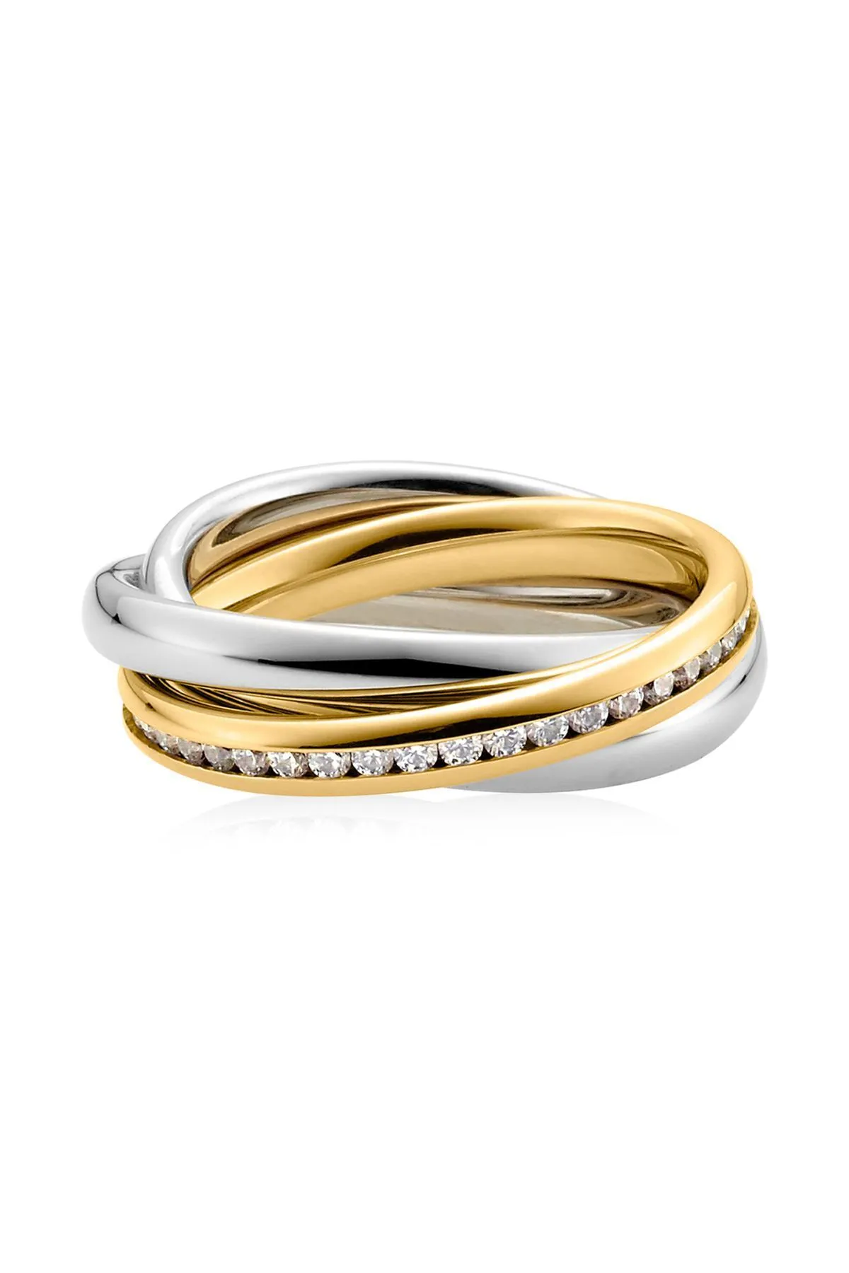 Heideman  Fingerring Trini goldfarben klassisch