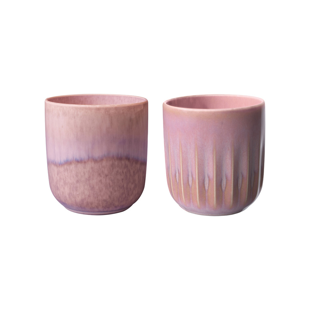 like. by Villeroy & Boch Mug set 2pcs. Perlemor Coral Tasse